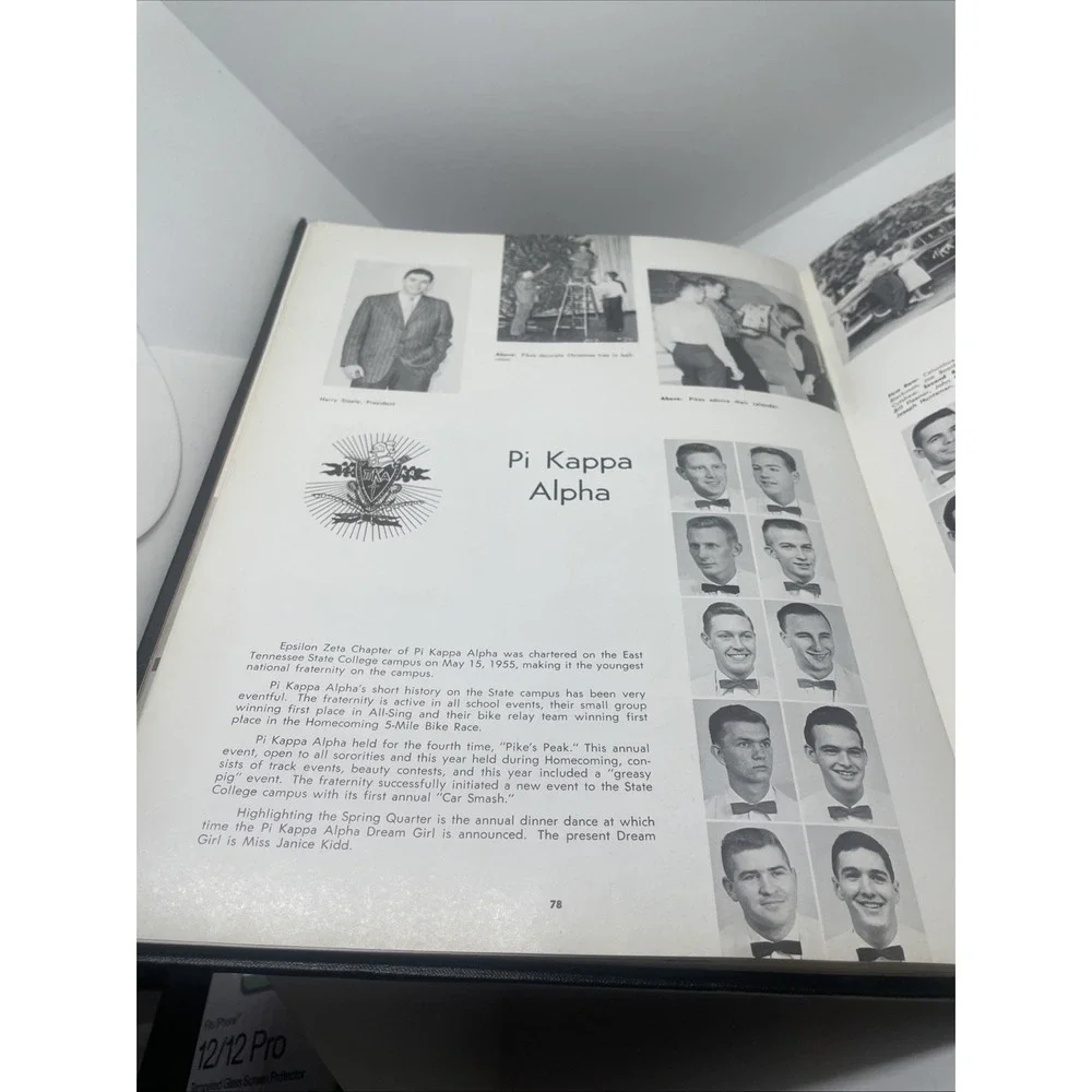 Yearbook ANNUAL‎ Buccaneer East Tennessee State College 1960 Johnson City TN